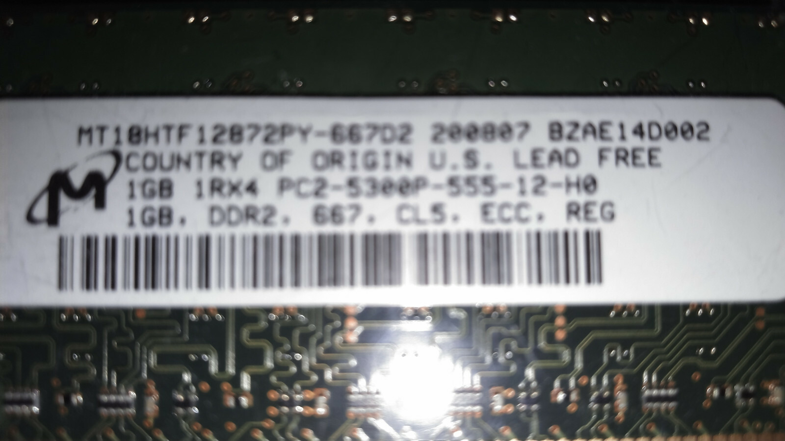 PC2-5300P DIMM