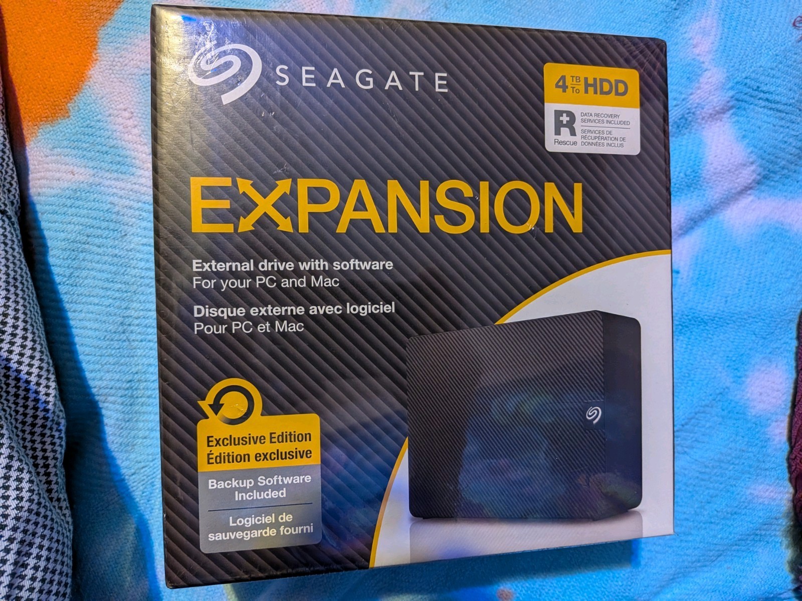 Seagate Stkr4000400 Expansion Desktop 4tb External Hard Drive - Black