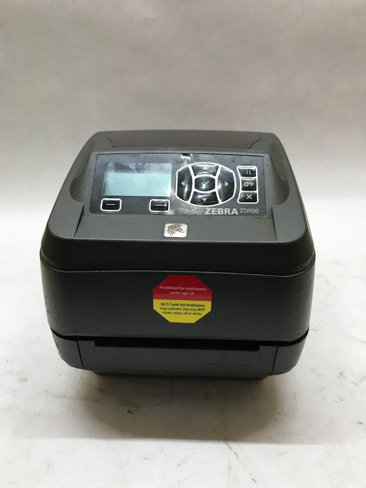 Zebra ZD500 Thermal Label Printer ZD50042 RFID For Parts READ DESC NO ADAPTER DW