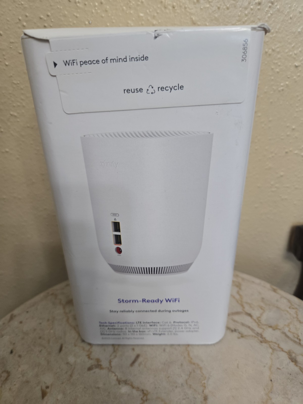Genuine Xfinity Storm Ready WiFi Extender 8 Internal Antennas Support 306855