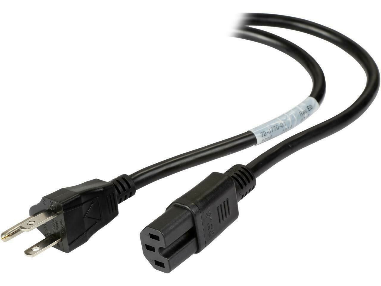 Cisco (CAB-9K12A-NA=) Power Cord, 125VAC 13A NEMA 5-15 Plug, 8.2-Ft