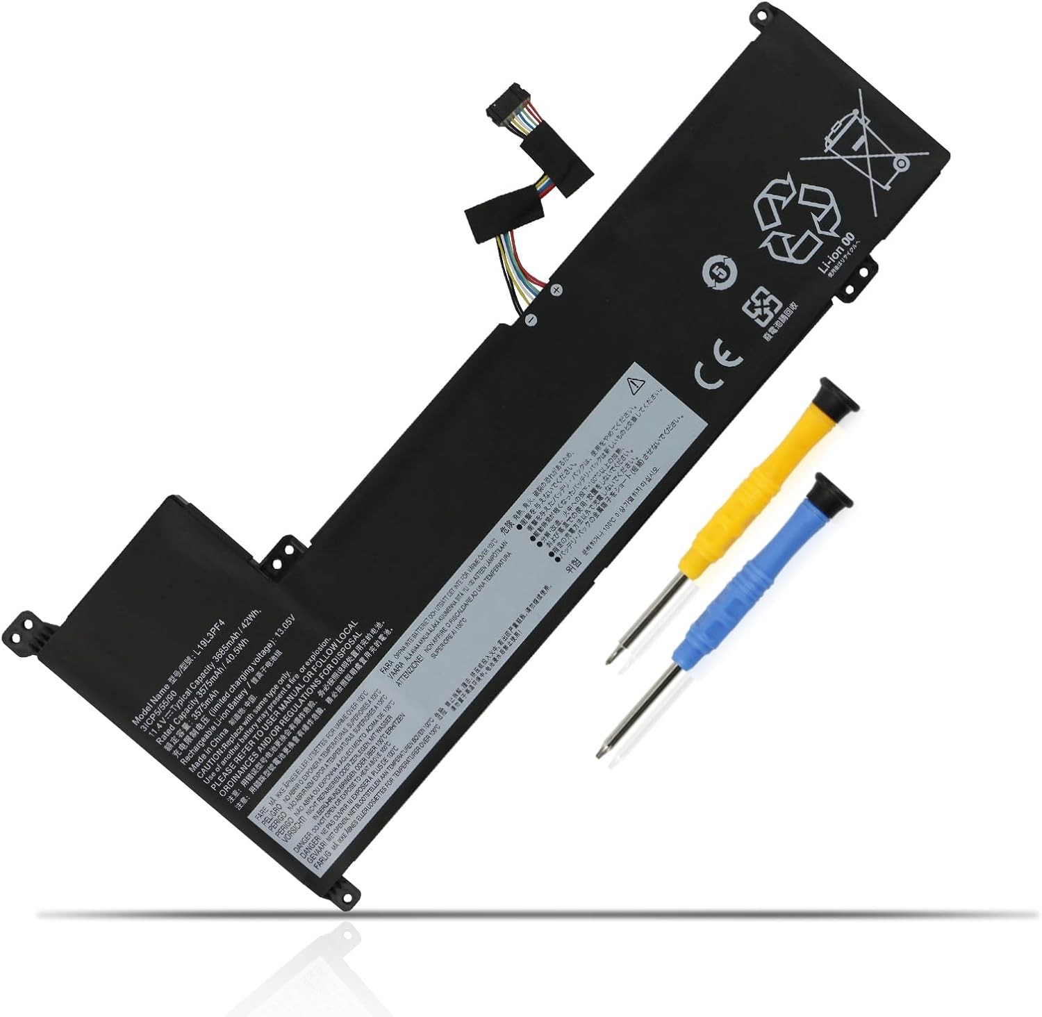 L19C3PF6 Laptop Battery Replacement for Lenovo Ideapad 3 17ADA05 81W2 3 17ARE05