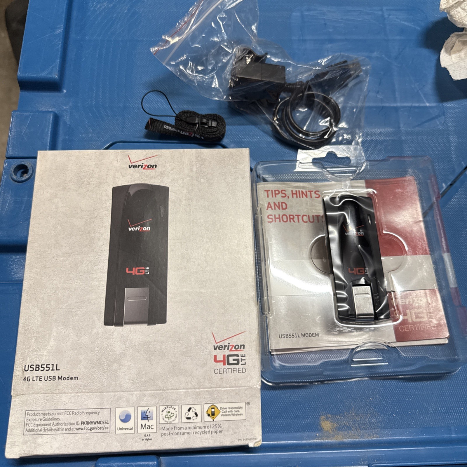Novatel Verizon USB551L 4G LTE USB Mobile Broadband Modem MIFI