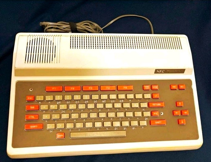 NEC PC-6001 Retro Computer Console Vintage Japanese PC Junk As-Is For Parts 