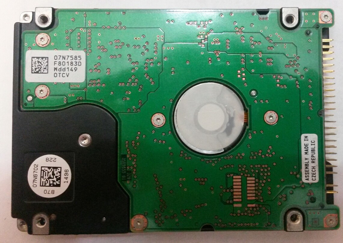 BOARD ONLY IBM Travelstar DARA-21200 IDE PCB:320 36H591301 MLC:F80170
