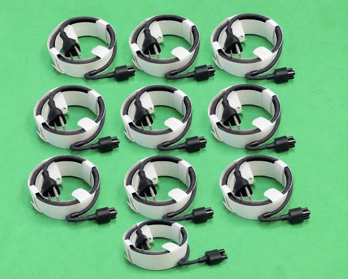 10x ORIGINAL 6FT Apple Mac Studio & Display XDR Braided AC Power Cable 622-00318