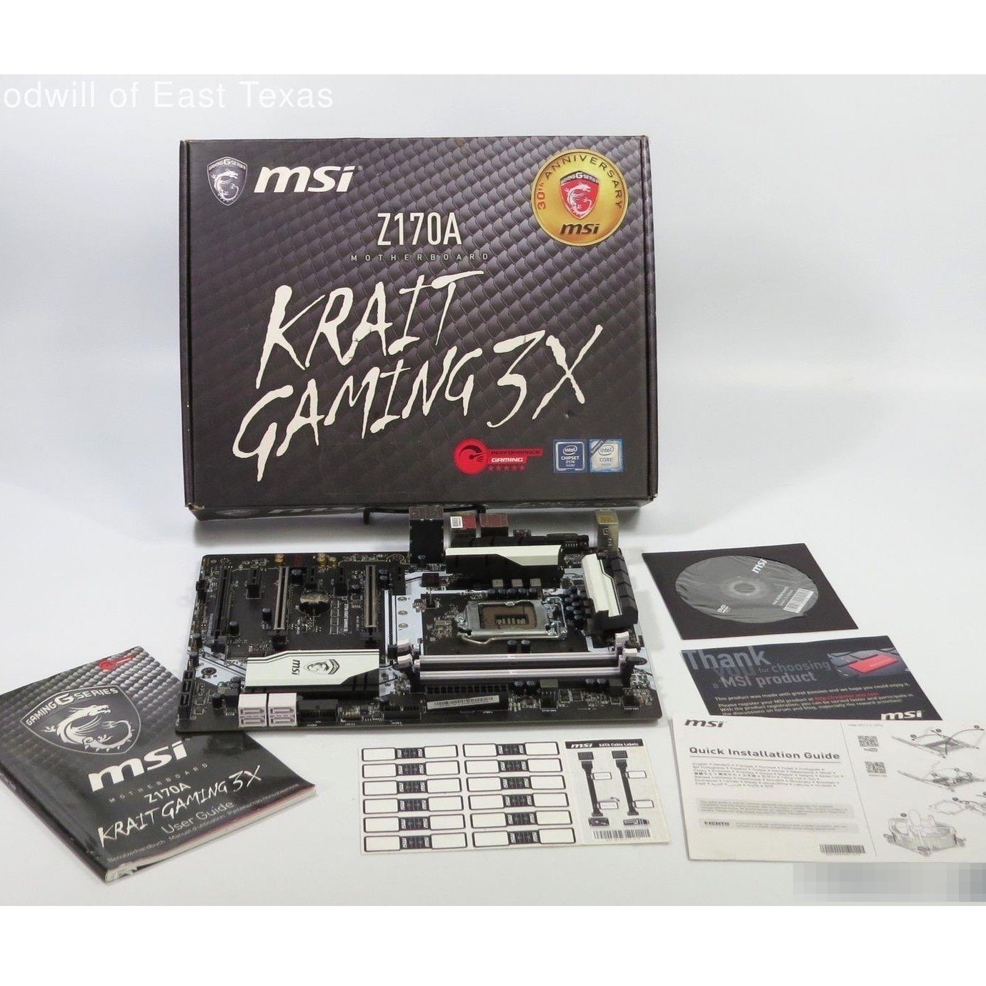 MSI Z170A KRAIT GAMING 3X Motherboard LGA 1151 Intel Z170 DDR4 ATX With Box