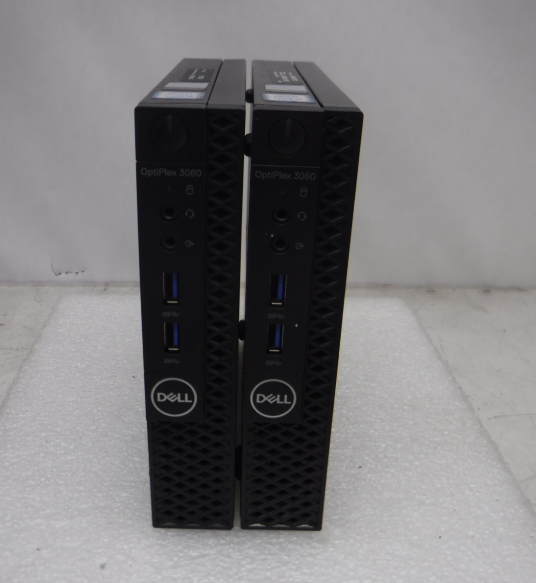 QTY 2 DELL OPTIPLEX 3060 MICRO I5-8500T 8GB RAM 512GB SSD NO OS T4-A6