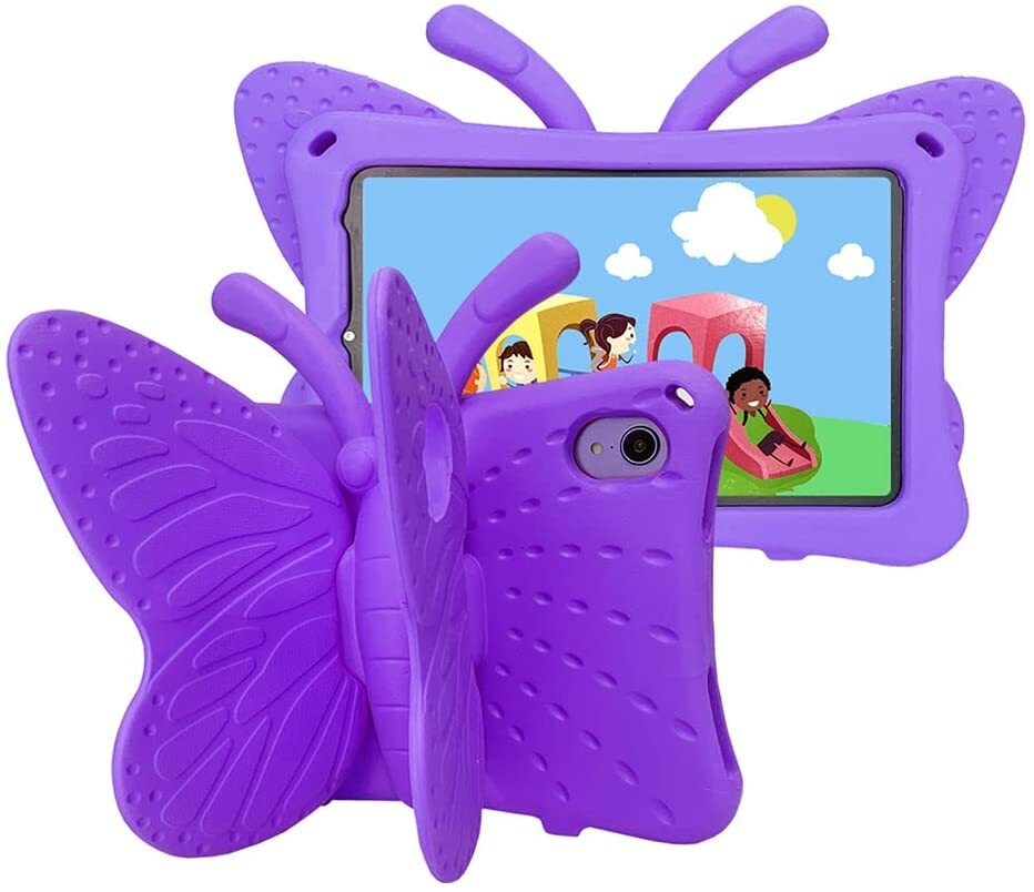 Kids Shock Proof Foam Butterfly Case Stand Handle Cover For Pad Mini 6 (2021)