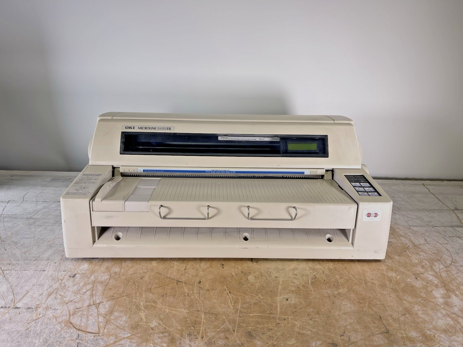 OKI MICROLINE 8480FB (D21105A) 24-PIN DOT MATRIX PRINTER