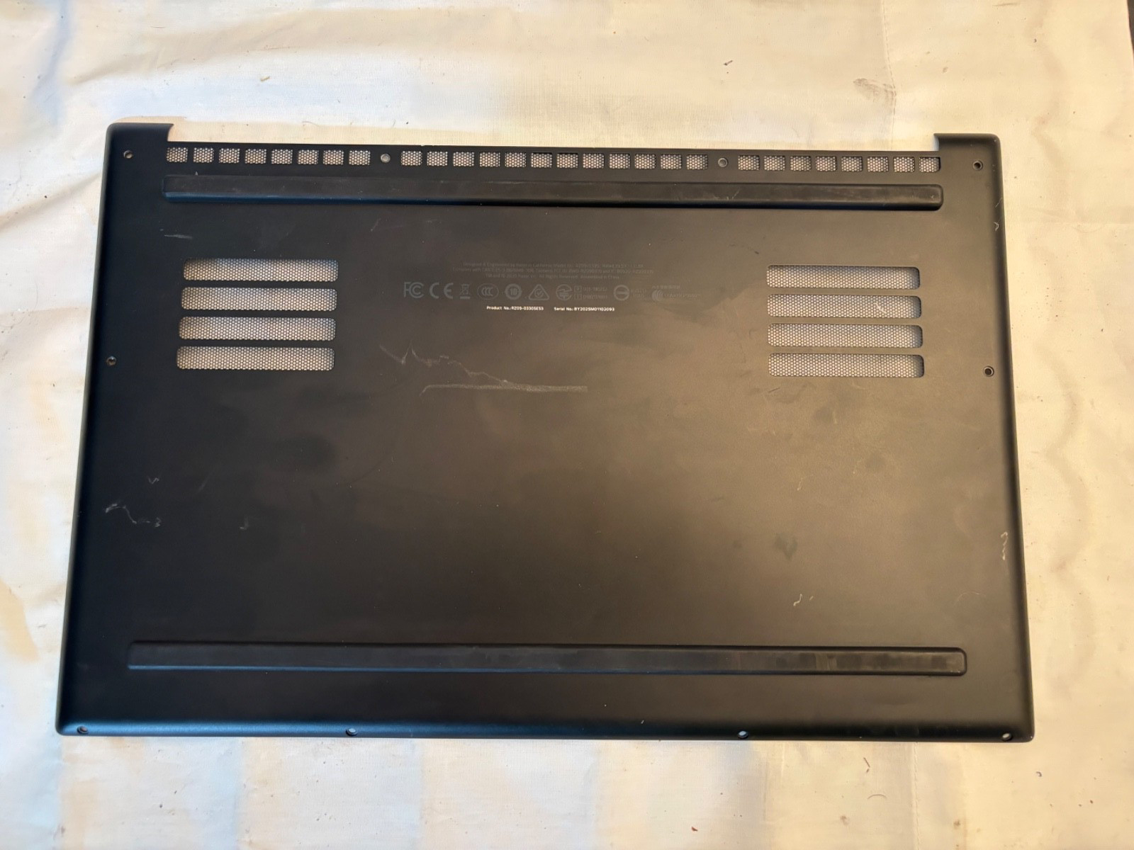 Razer Blade 15 Studio Edition RZ09-0330 - Bottom Back Cover BLACK