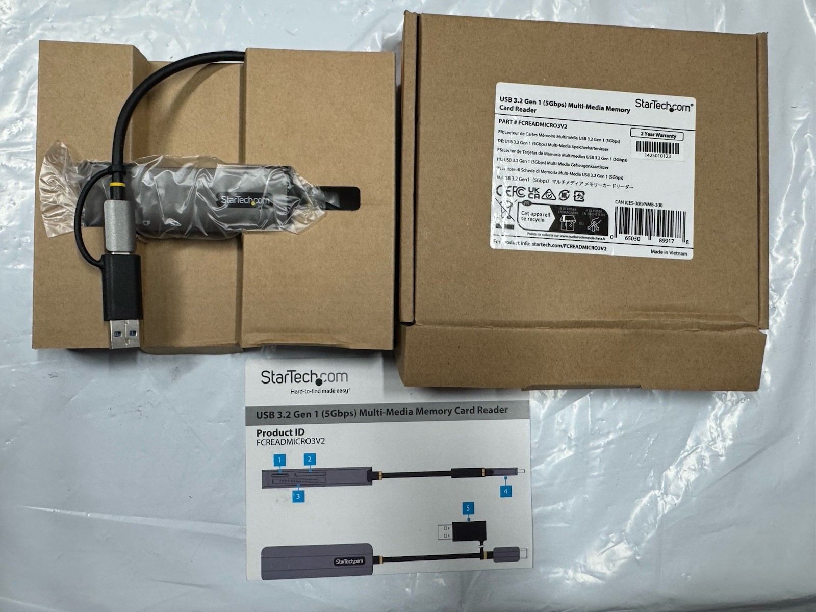 StarTech.com 3-Port USB-C Hub with 2.5 Gb Ethernet and 100W PD Passthrough -