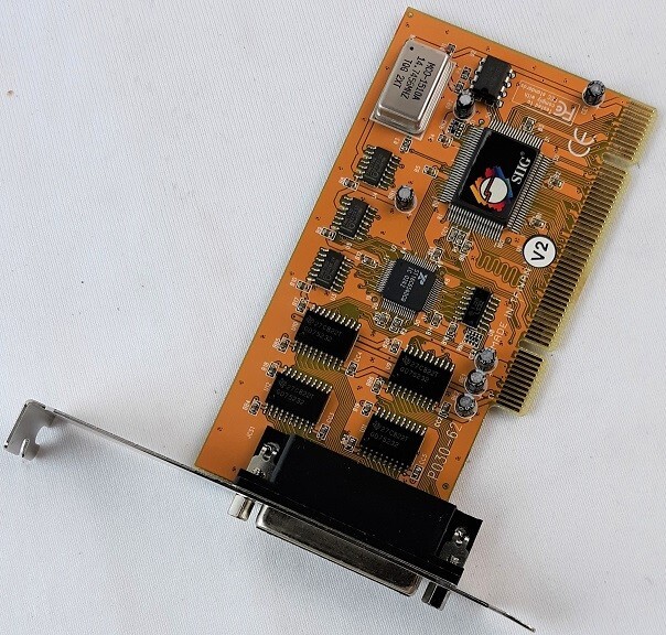 SIIG JJ-P04123 P030-62 Quartet Serial Plus PCI Interface Card