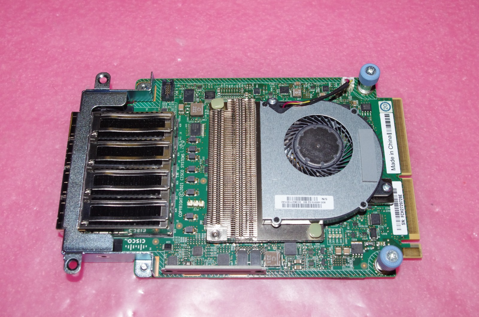 GENUINE Cisco UCSC-M-V25-04 V02 Quad Port Network Adaptor 10GB / 25GB 68-6971-04