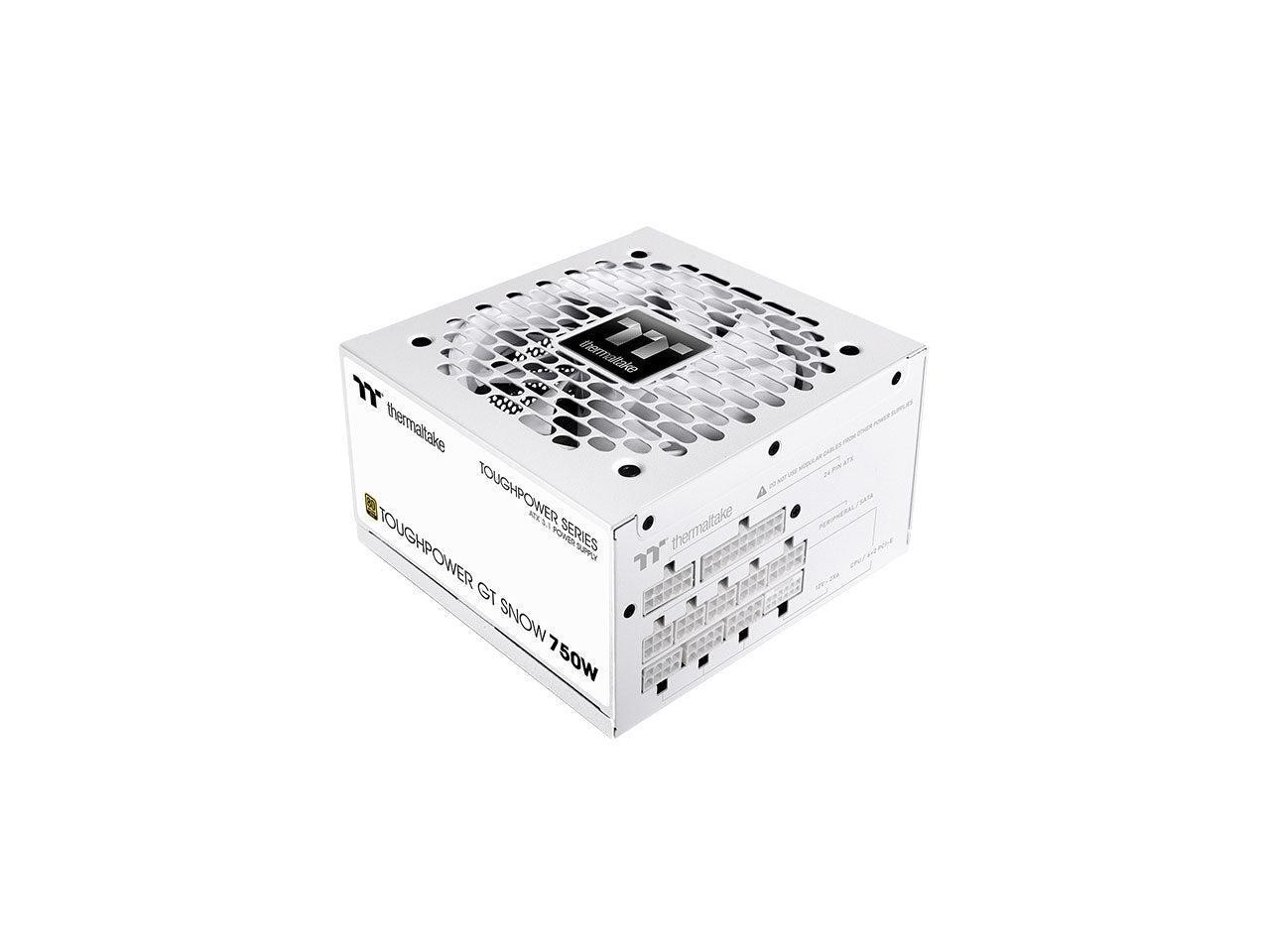 Thermaltake Toughpower GT 750W ATX 3.1 Snow Standard Power Supply; 80 Plus Gold