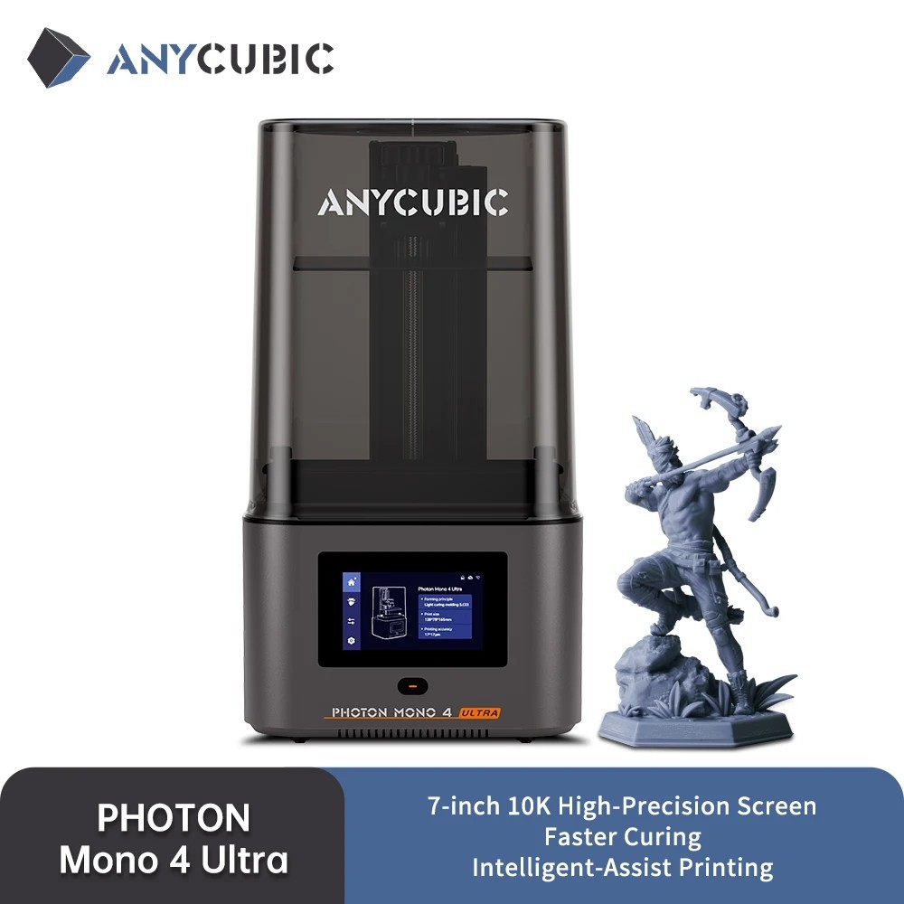 ANYCUBIC Photon Mono 4 Ultra AE – 10K Ultra-Detail Resin Printing Power 🖨️⚡