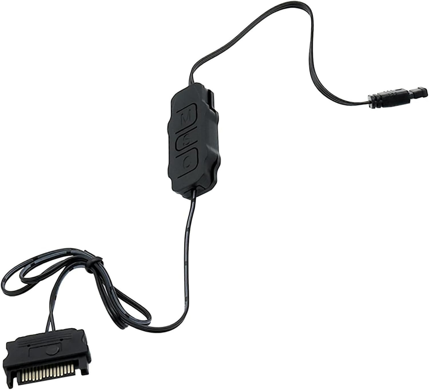 5V 3Pin ARGB Fan Controller SATA Power RGB PC Fan Hub Splitter Kit