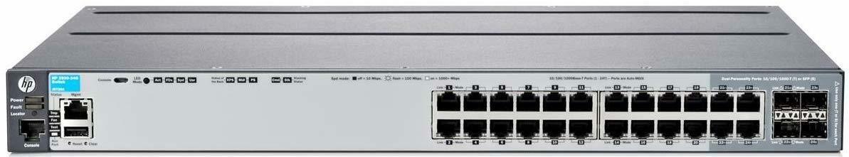 Genuine HP ProCurve 2620-24 PoE+ Ethernet Network Switch J9624A