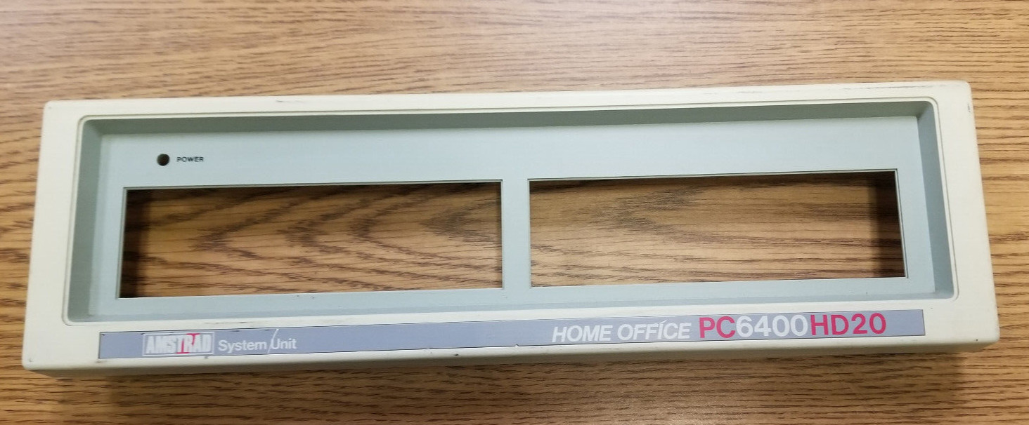 Amstrad Front Plastic and Cover Set Vintage retro gaming computer