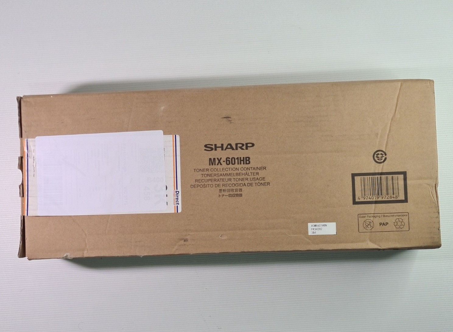 Sharp MX601HB MX-601HB Waste Toner Container - for MX 2651 3051 3071 3551 3571