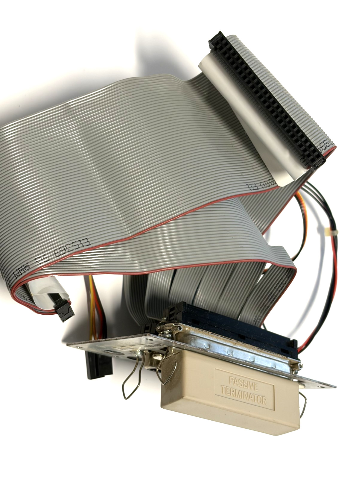 SCSI Backplane Plate with Passive Terminator & ID Switches