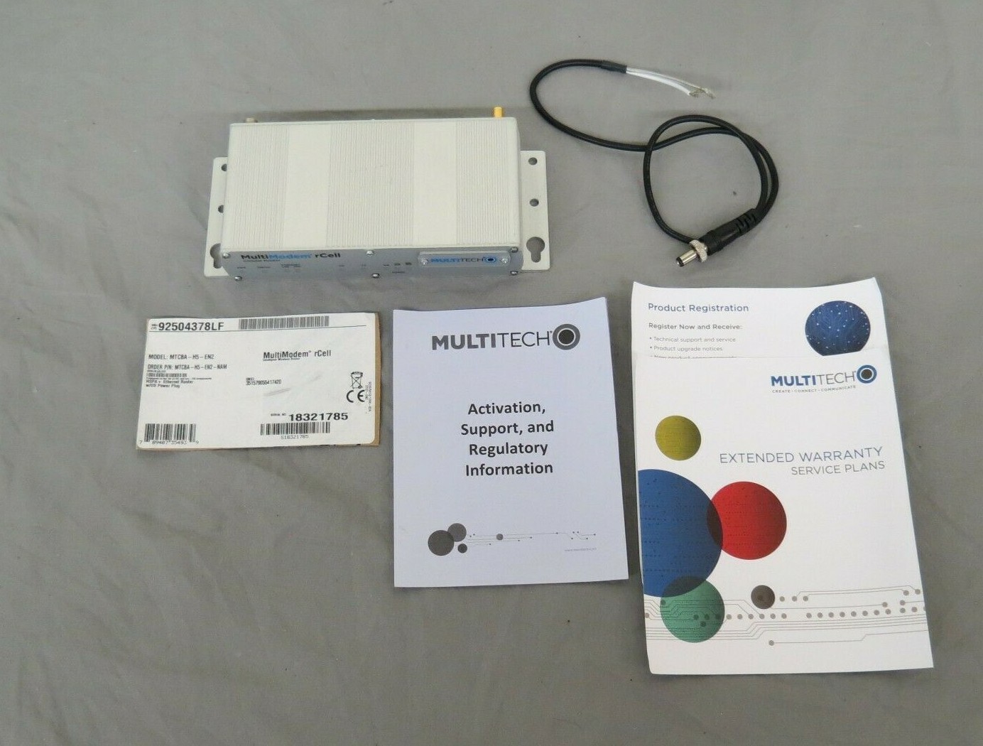 MultiTech MTCBA-H5-EN2 MultiModem rCell Intelligent Wireless Router NEW NO BOX