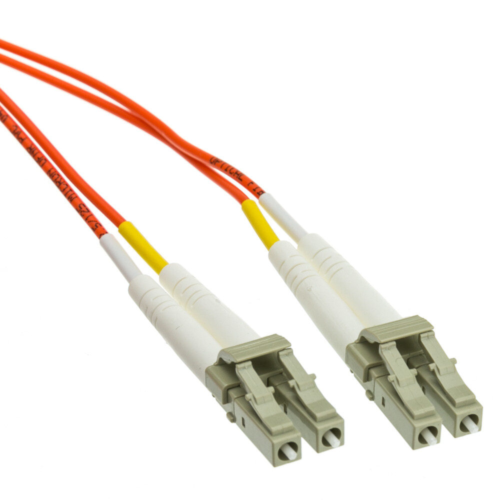 15 PACK LOT 15m LC-LC Duplex 62.5/125 OM1 Multimod Fiber Patch Cable Orange 33FT