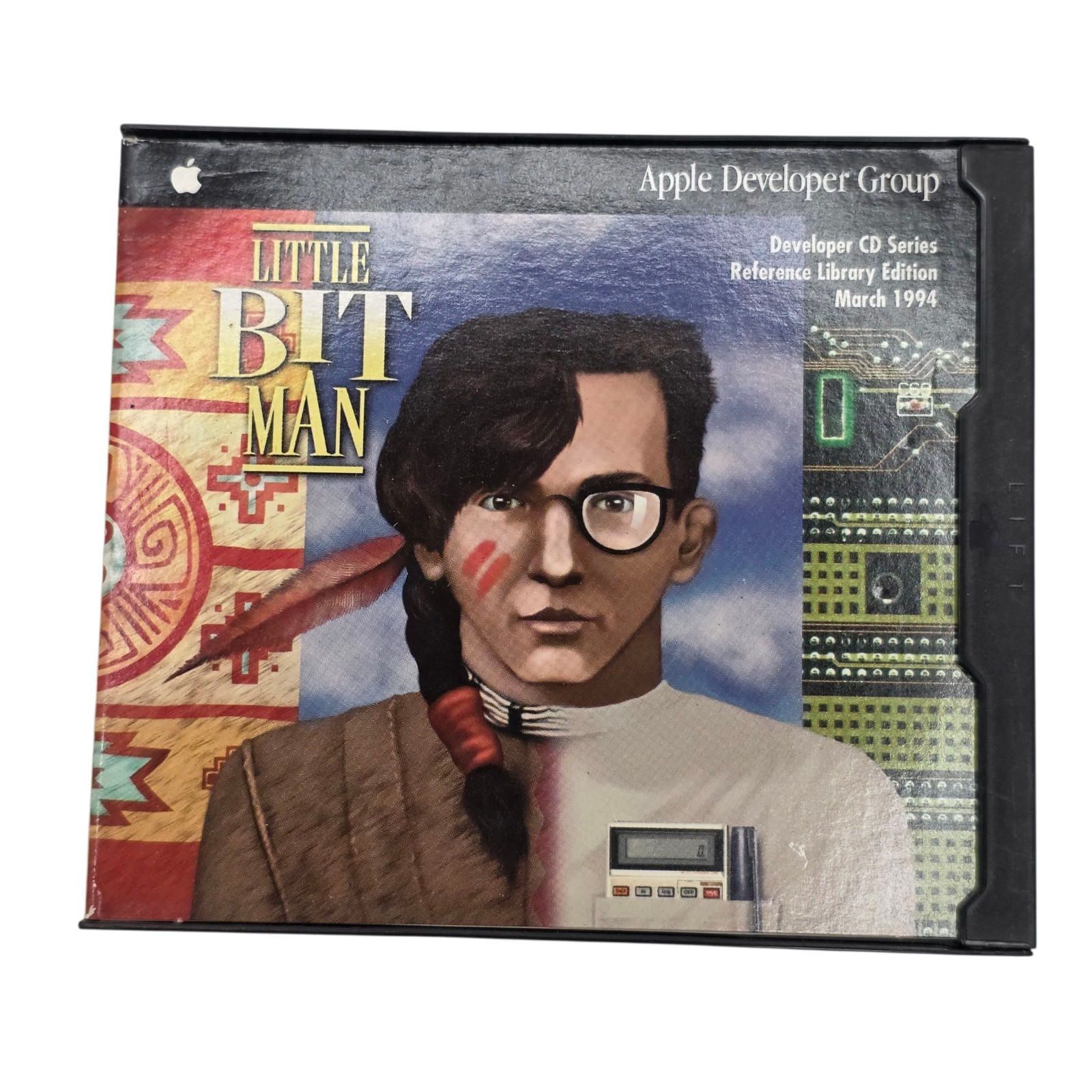 1994 Apple Developer CD “Little Bit Man” March QuickDraw GX ß3 Vintage Mac