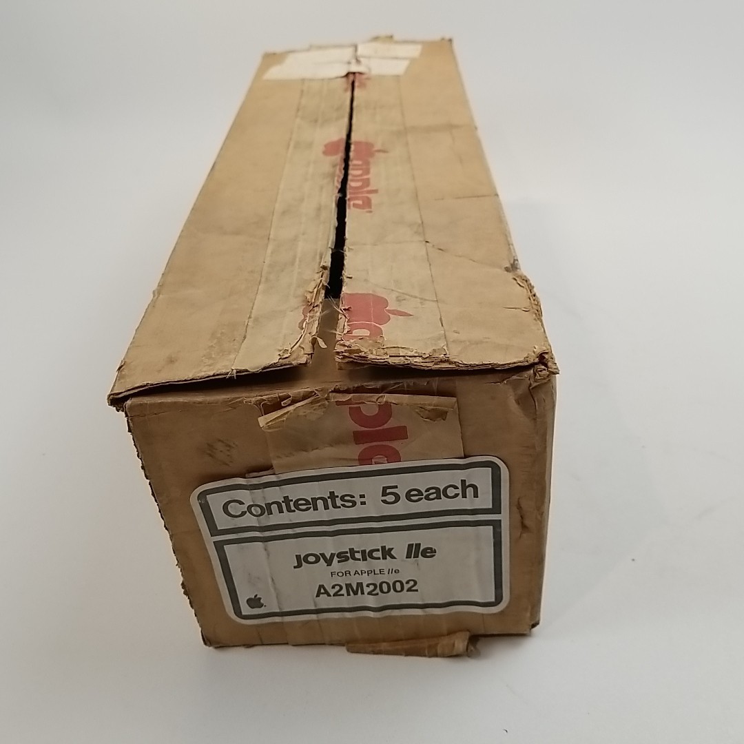 Apple Computer joystick Shipping Box ONLY a2m2002 1983 Retro VTG Vintage Gaming 