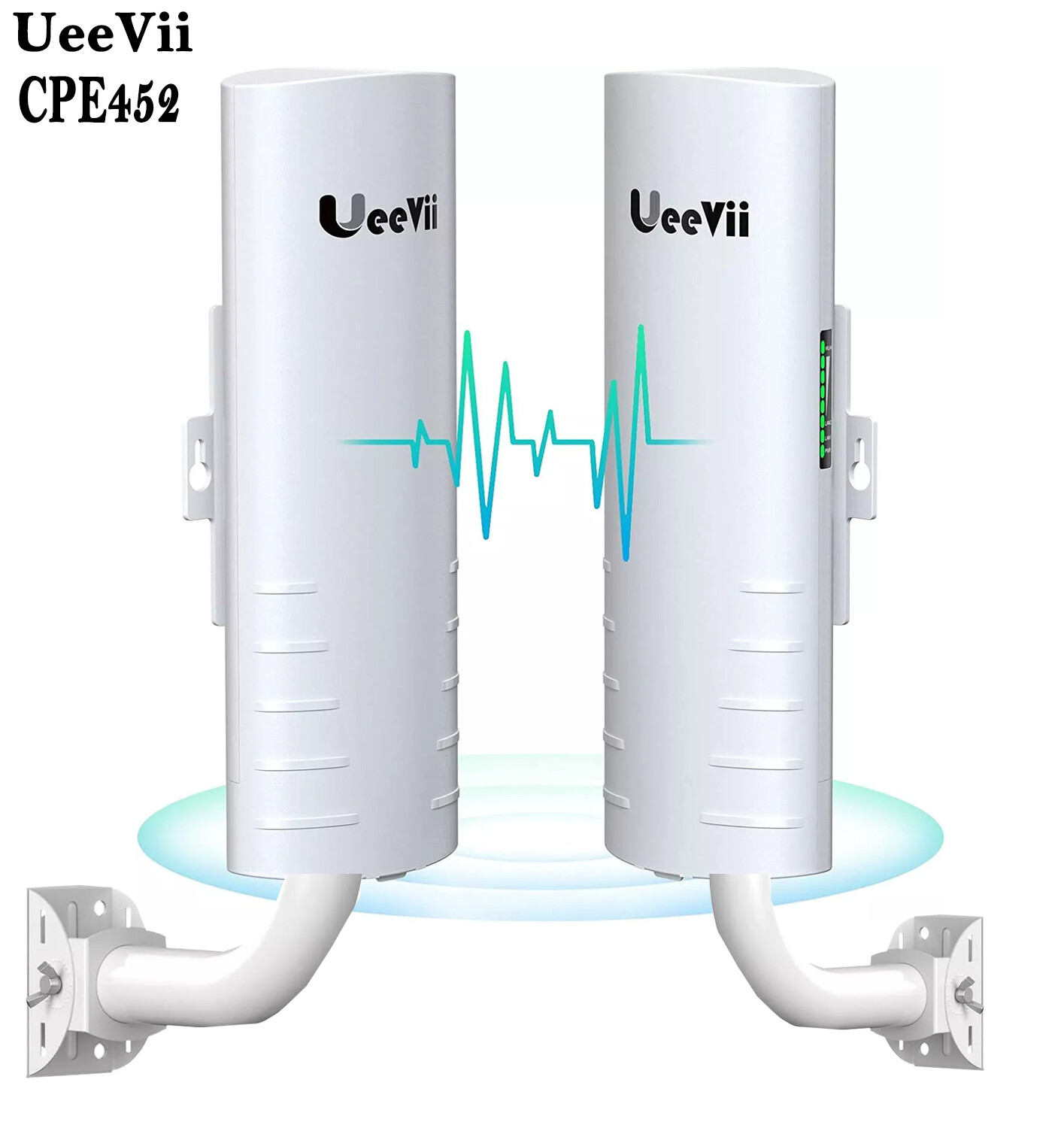 Ueevii Wireless Bridge UeeVii Point to Point Outdoor CPE-452 High-Gain Antenna