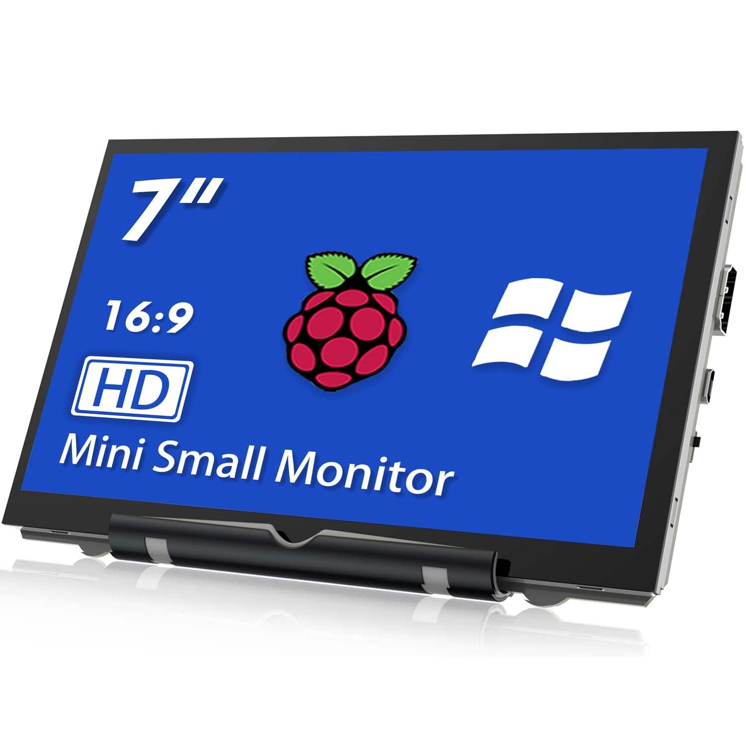 HAMTYSAN Raspberry Pi Screen 7 Inch HDMI Monitor 800x480 LCD Screen Display M...