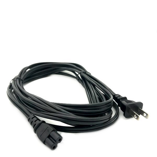 15Ft POWER CABLE CORD FR MOST VIZIO LG SAMSUNG PANASONIC JVC RCA TV LCD LED HDTV