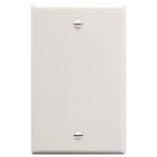 ICC Faceplate Blank with Single Gang, White