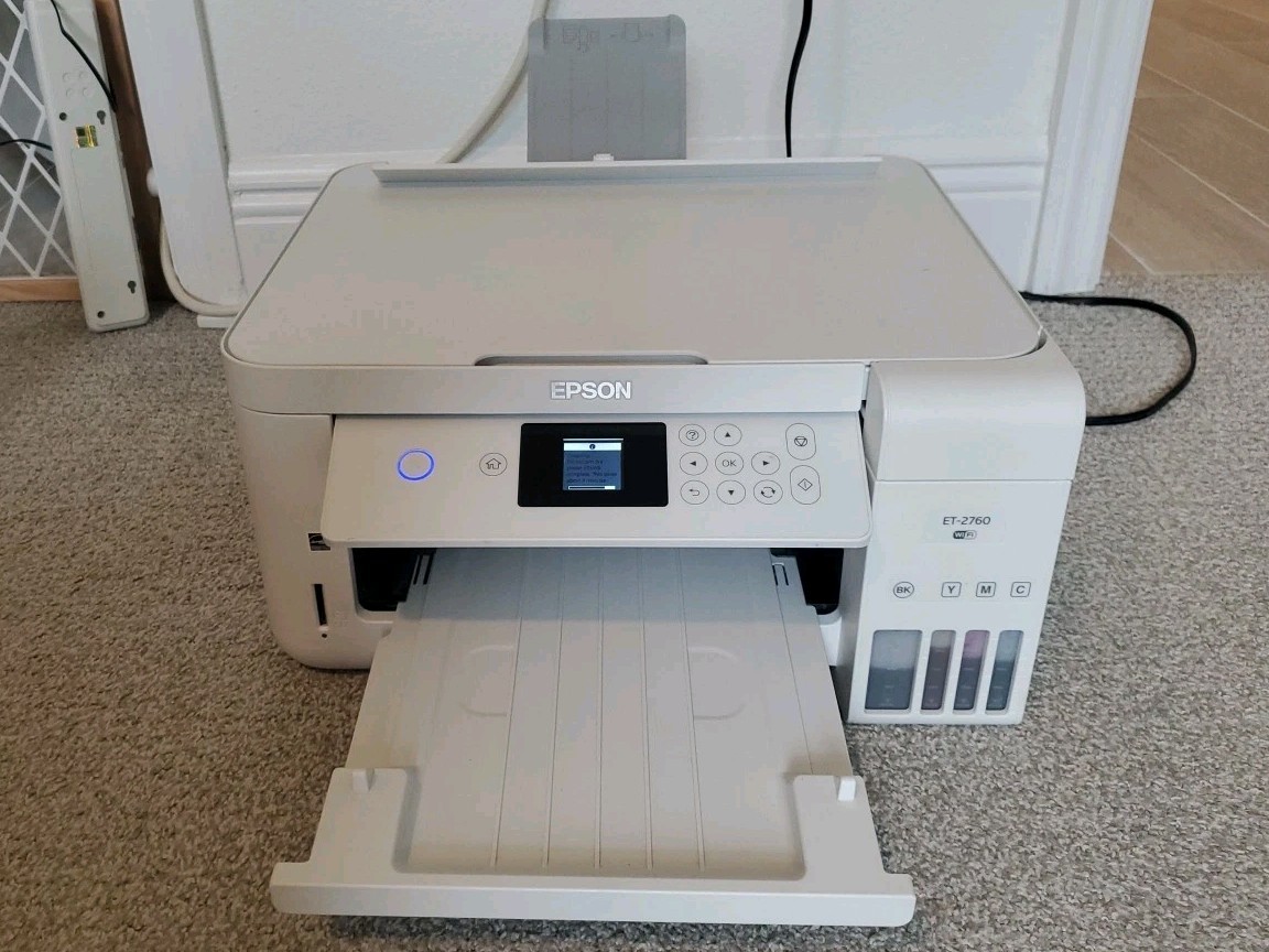Epson EcoTank ET-2760 Wireless All-in-One Inkjet Printer Scanner Copier