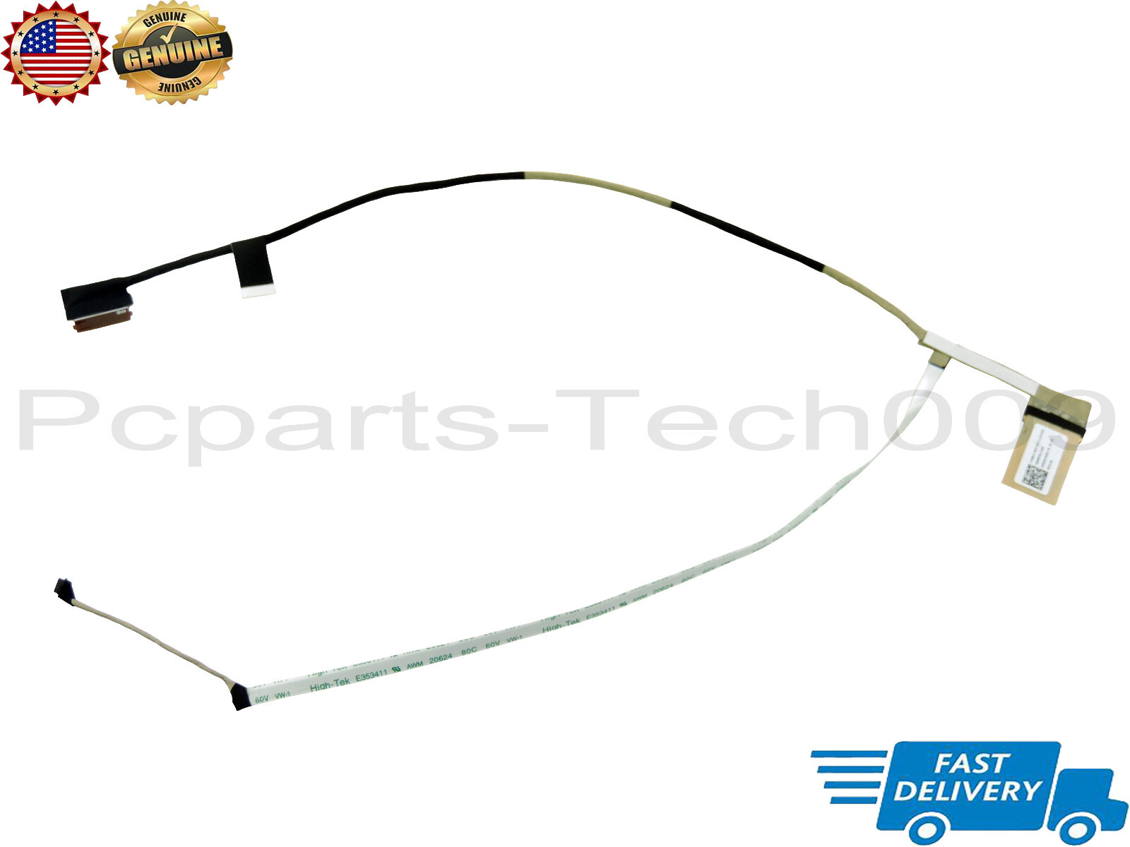 For HP Pavilion Non Touch 30Pin LCD Screen Video Cable L63615-001 DDOOP5LC201