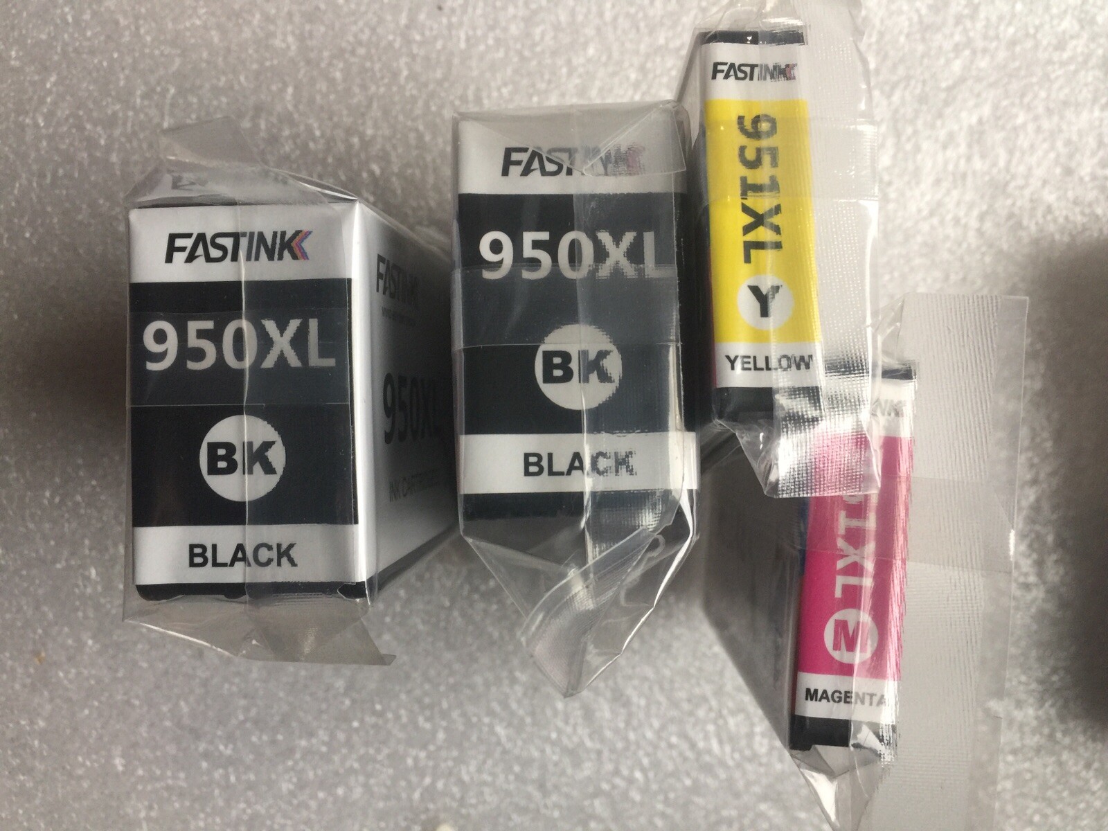 FASTINK Compatible HP Ink Cartridges Replacement 2x BL, Y, M For HP 950XL 951XL