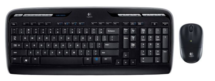 Logitech MK320 Wireless Keyboard and Mouse Desktop (/920-002836-UG)