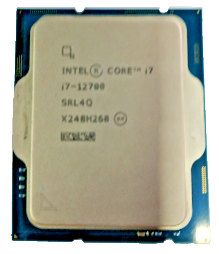 Intel Core i7-12700 CPU Processor 4.9GHz 12-Core FCLGA1700 (SRL4Q)