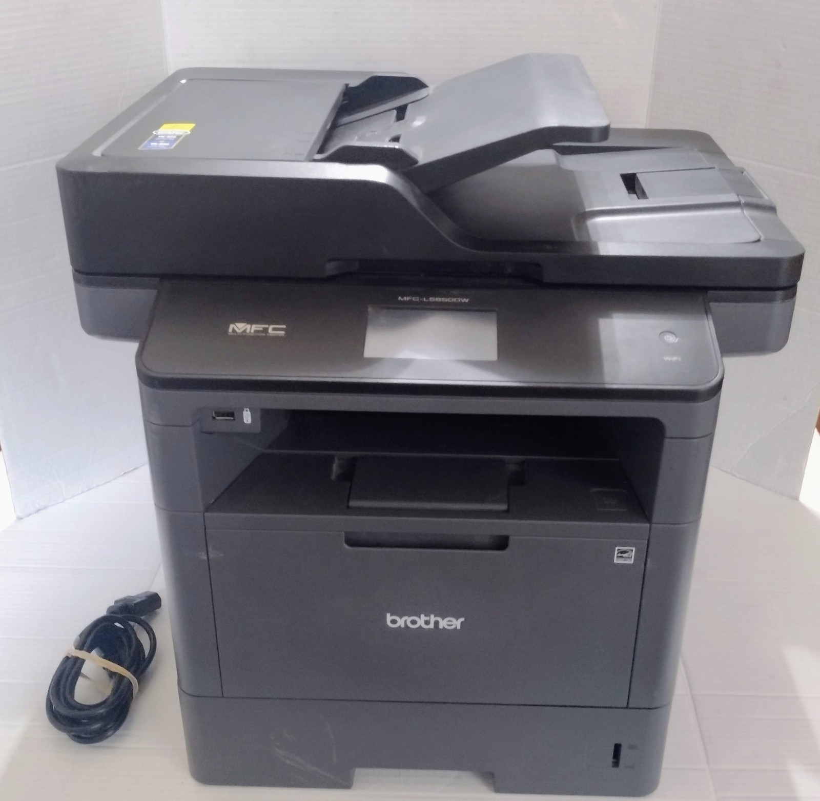 Brother MFC-L5850DW Monochrome Laser All-In-One Printer Duplex, TESTED