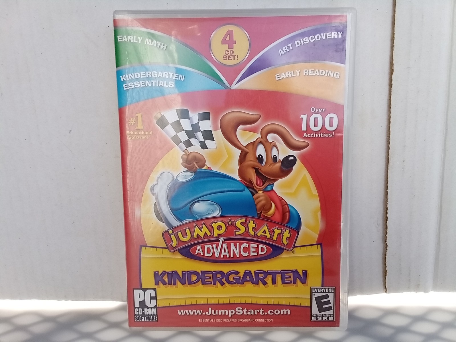Jump Start Advanced Kindergarten (4) CD Set - PC Windows
