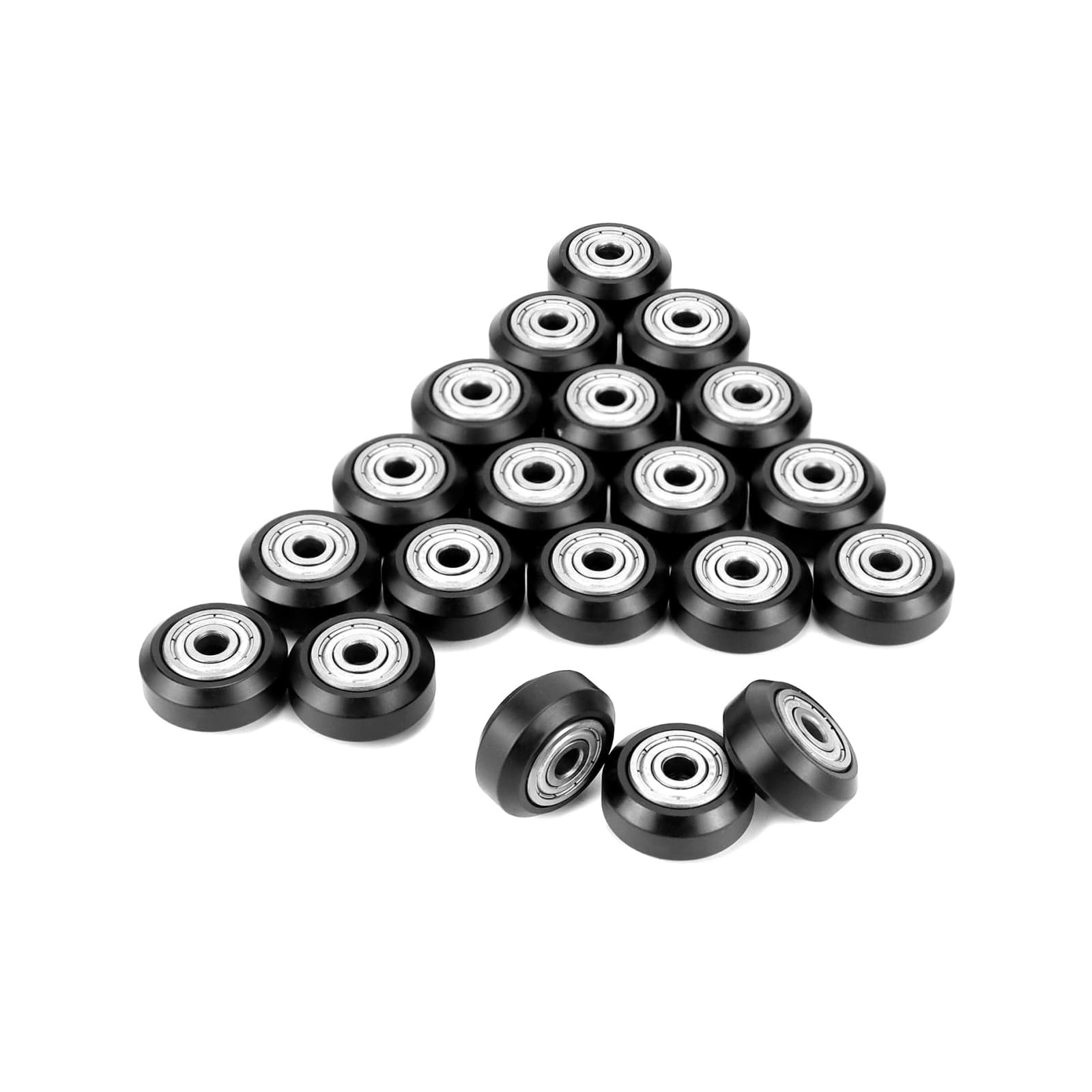 20 Pcs 24mm POM 3D Printer Gantry Wheels 625ZZ for Ender 3 Pro CR-10 CNC