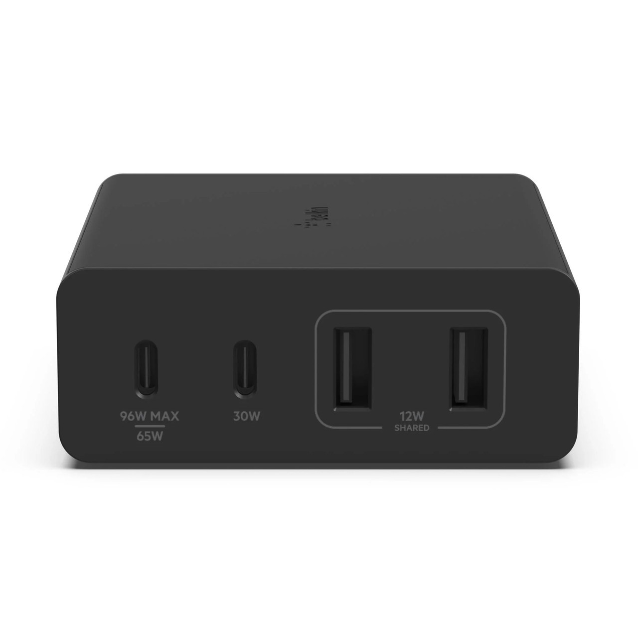 Belkin BoostCharge Pro 108W USB-C (PD 3.0) 4-Port GaN Wall Charger - Black
