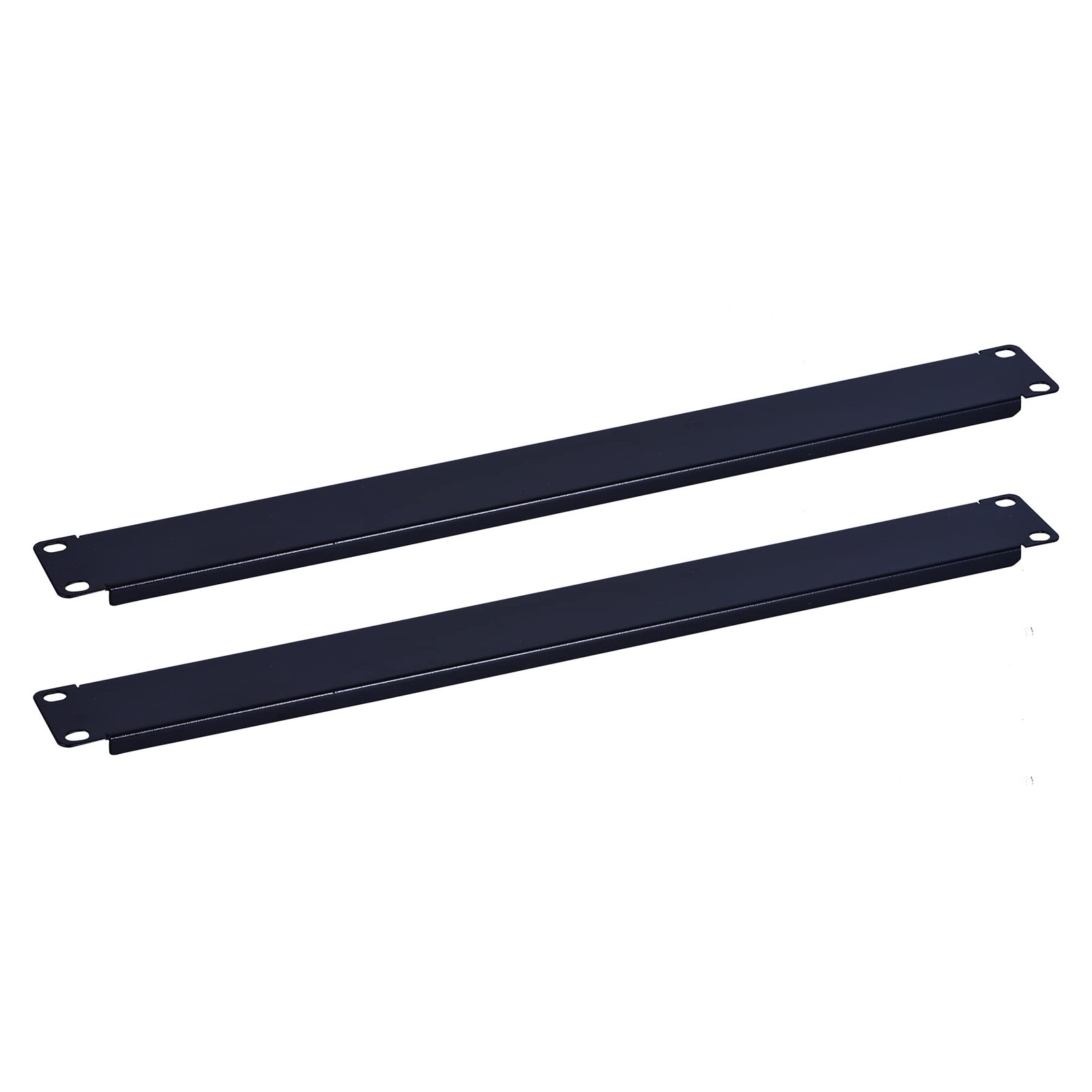 2 Pack 1U Blank Rack Mount Panel Spacer Plate For 19 In Server Network Cabinet