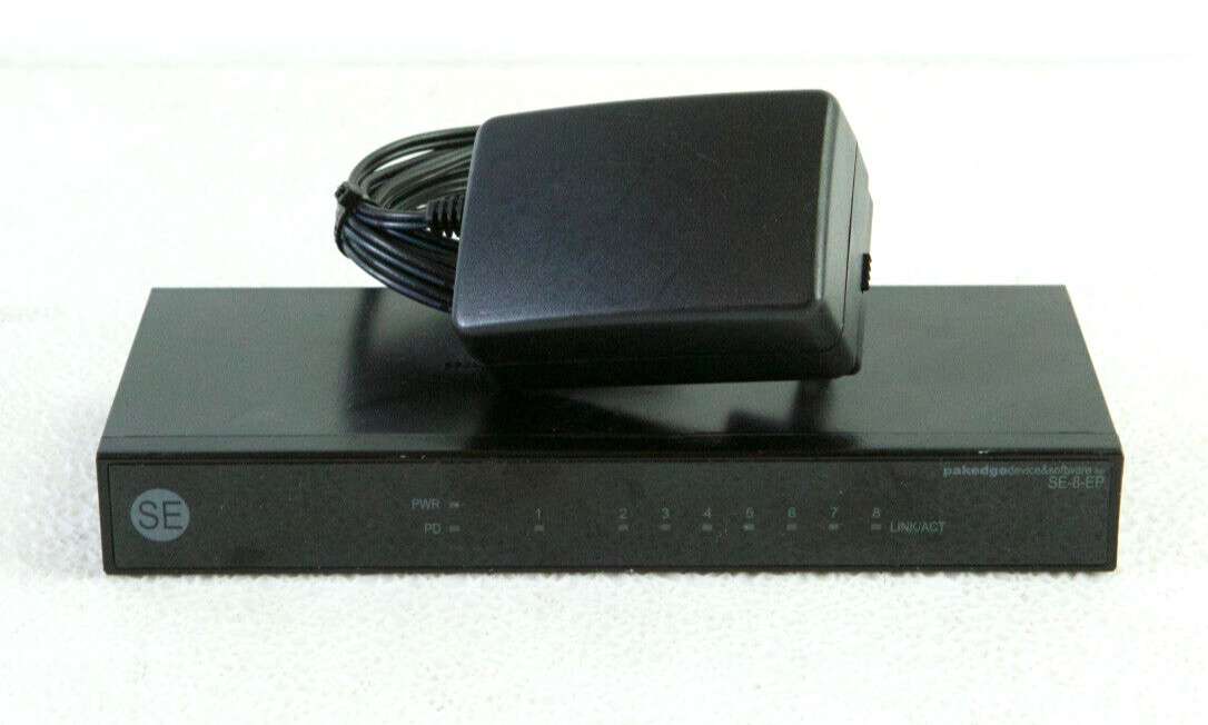 Pakedge Device & Sofware Inc. SE-8-EP 8 Port Unmanaged Gigabit Switch L701