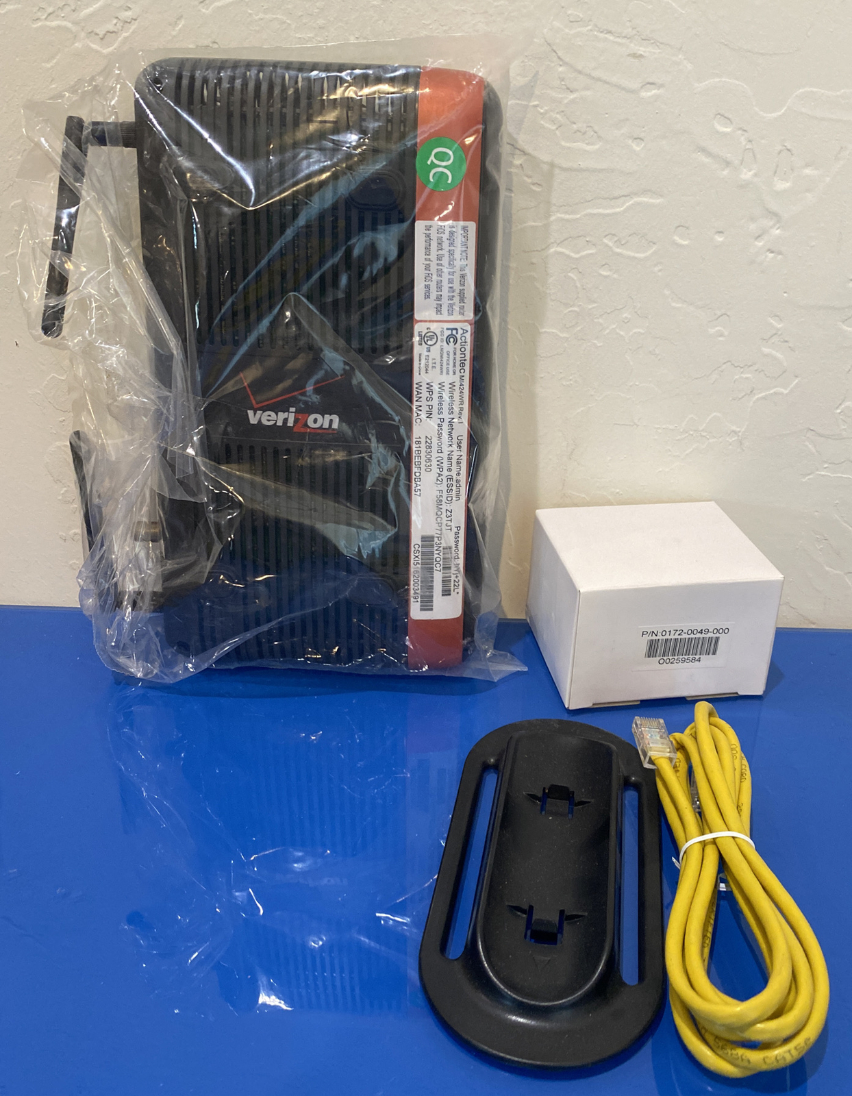 VERIZON/Frontier Actiontec Router MI424WR Rev. I Gigabit Wireless N GigE JS1