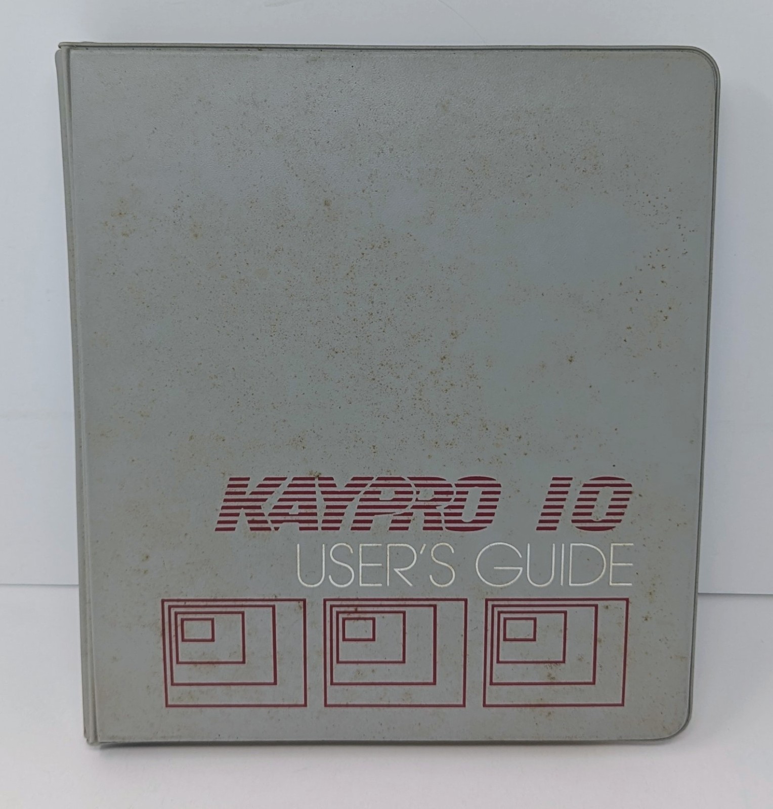 The Kaypro 10 Users Guide Binder For Kaypro Computers