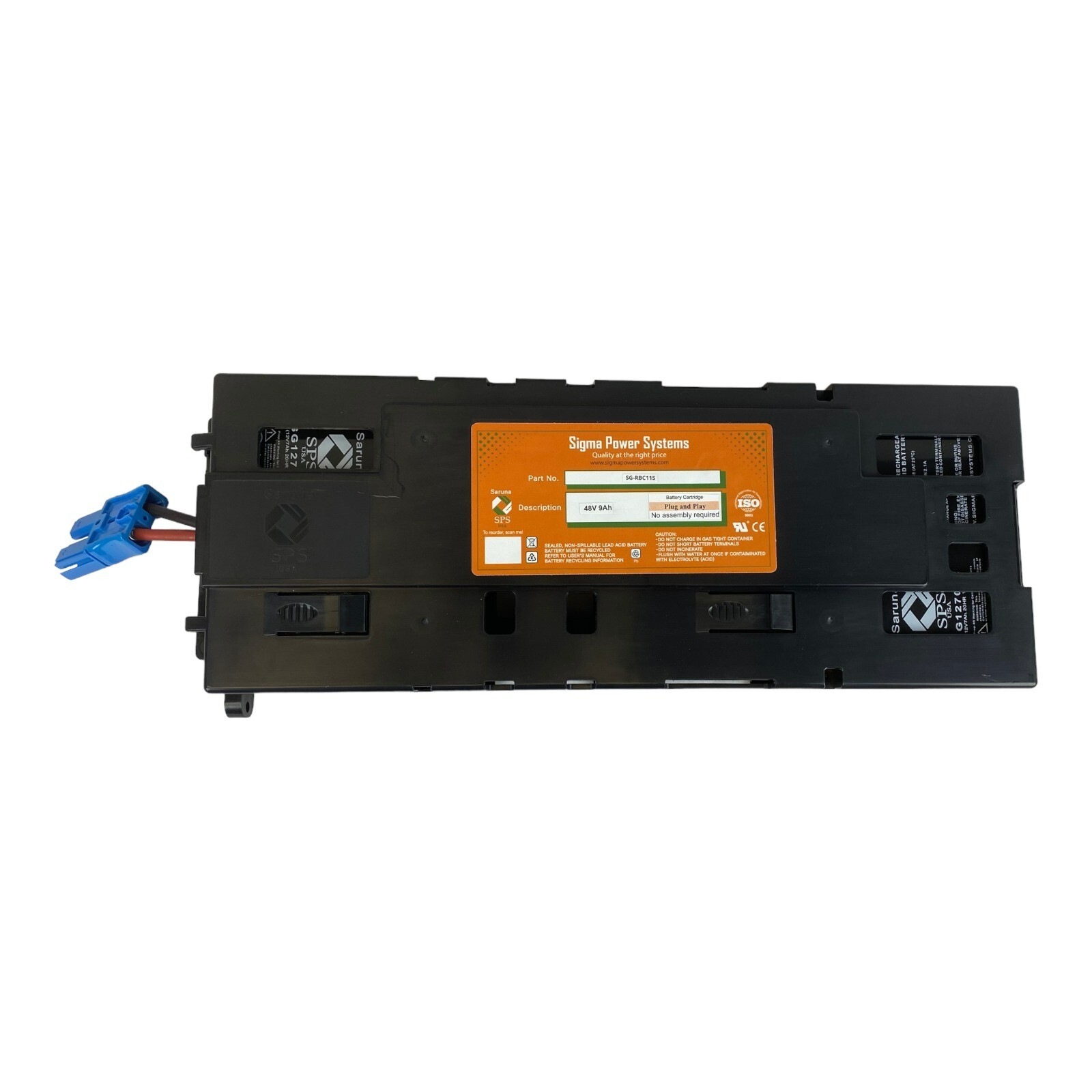 APC RBC115 compatible battery pack SPS Brand