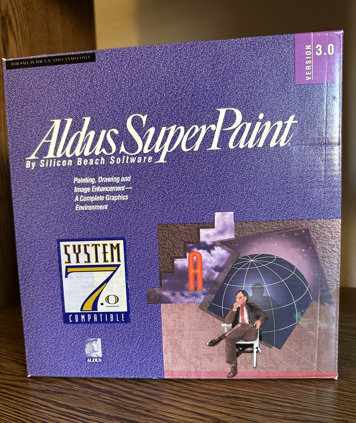 Aldus SuperPaint (Mac, Version 3.0)