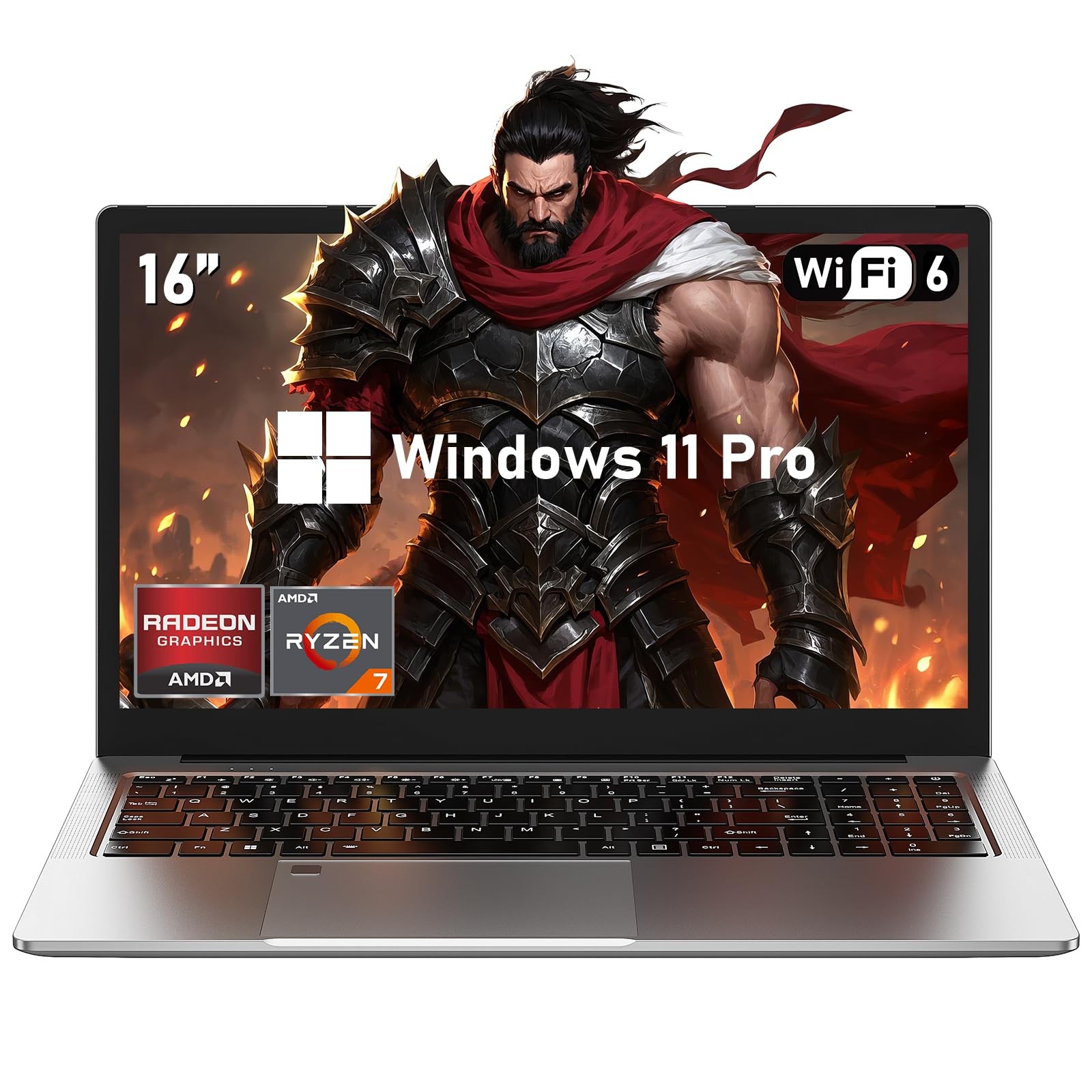 Gaming Laptop, 16 Inch Lap Top Computer 2026 with Ryzen 7 5825U Processor, 16...