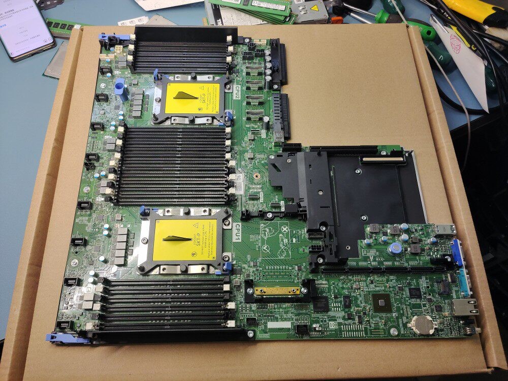 Original DELL R640 Motherboard 6G98X 1YM03 RJCR7 DY2X0 8HT8T H28RR XFK4K